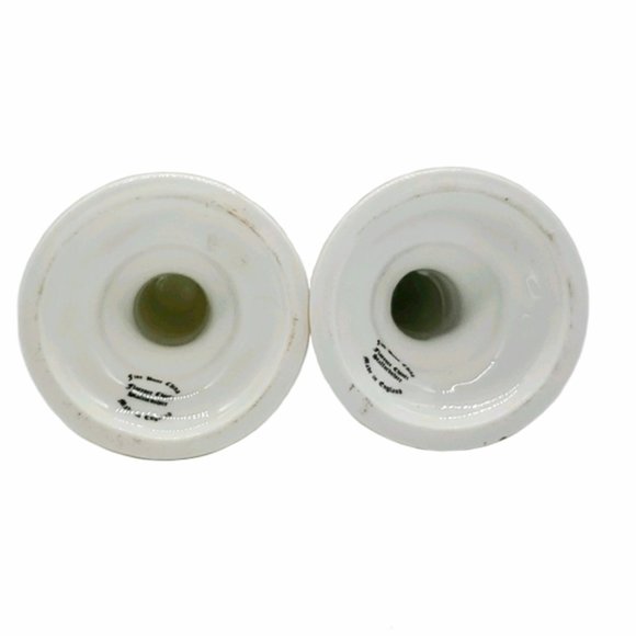 VTG Staffordshire Floral Chintz Candle Holders ENG - Picture 4 of 5